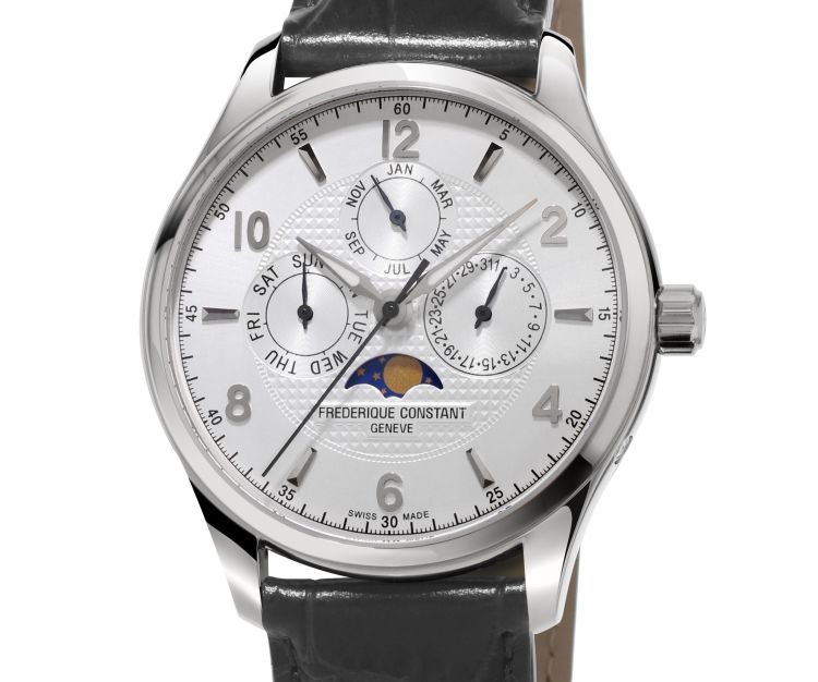 Frédérique Constant Runabout Moonphase : un rivage de Riva...