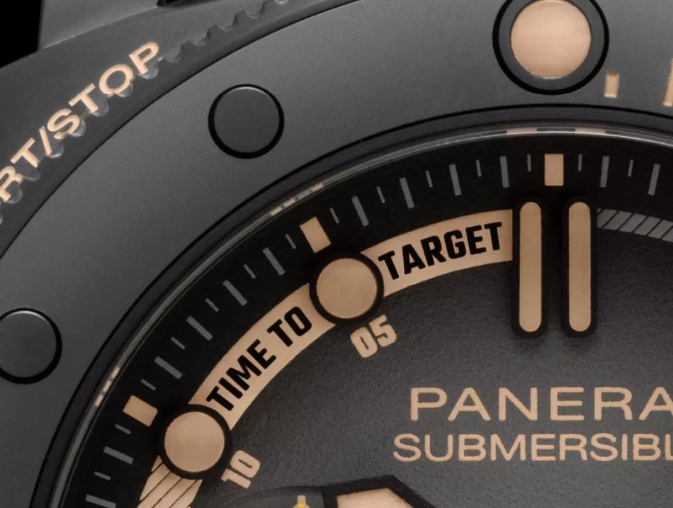 Panerai Submersible Chrono NavySeals Titanio : cible à l'heure Panerai Submersible Chrono NavySeals Titanio : cible à l'heure