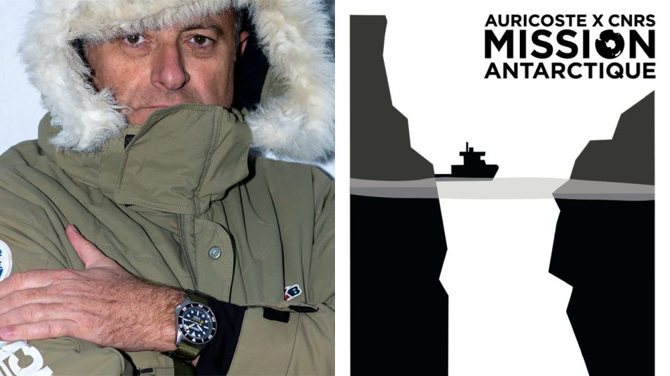 La maison Auricoste va accompagner Erwan Amice en Antarctique avec sa Spirotechnique La maison Auricoste va accompagner Erwan Amice en Antarctique avec sa Spirotechnique