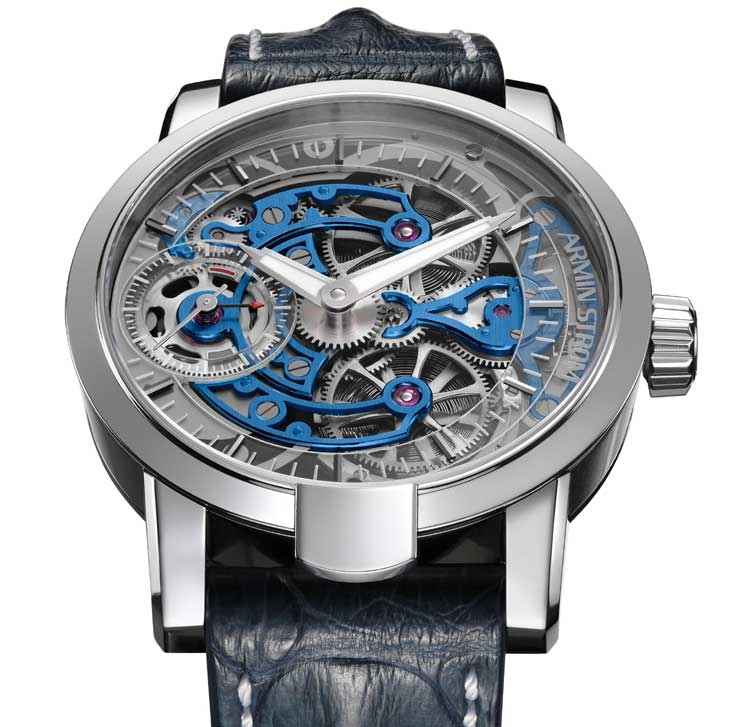 Armin Strom : une nouvelle Skeleton Pure en or blanc