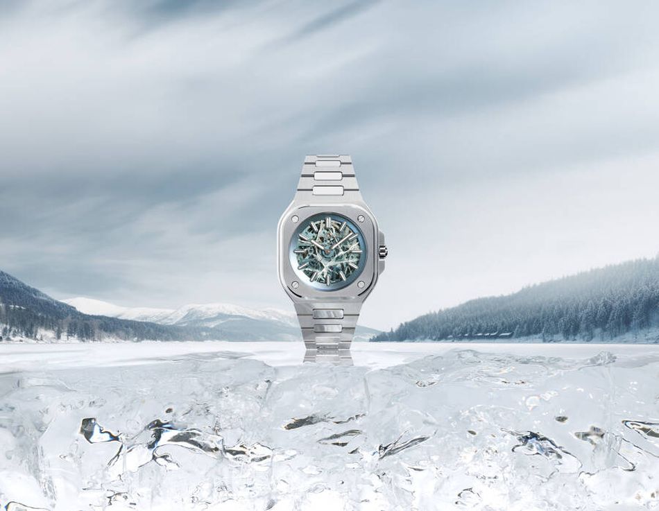 Bell & Ross BR 05 Skeleton "Arctic Blue" : à l'heure des Pôles Bell & Ross BR 05 Skeleton "Arctic Blue" : à l'heure des Pôles