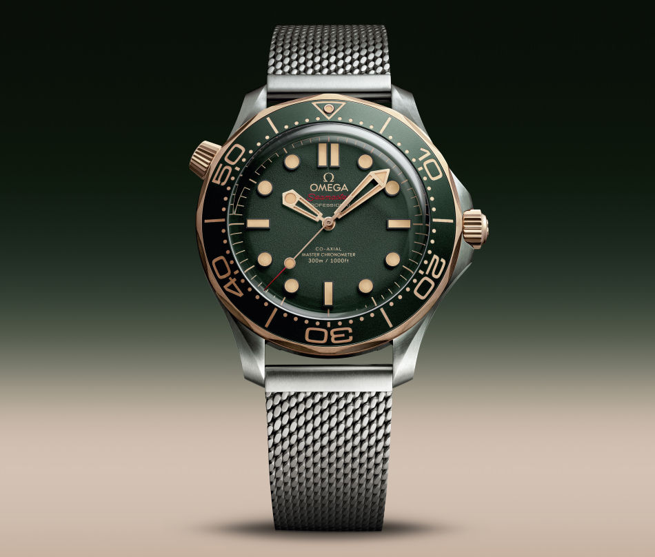 Omega : une nouvelle Seamaster Diver 300M en titane et bronze gold Omega : une nouvelle Seamaster Diver 300M en titane et bronze gold