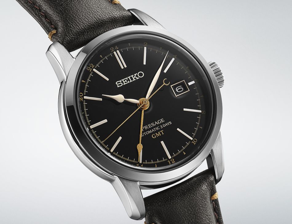 Seiko Presage Craftsmanship : un cadran en laque urushi de toute beauté associé à la fonction GMT Seiko Presage Craftsmanship : un cadran en laque urushi de toute beauté associé à la fonction GMT
