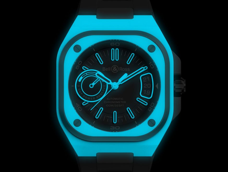 Bell & Ross BR-X5 Blue Lum : toute la magie de la lumière bleue Bell & Ross BR-X5 Blue Lum : toute la magie de la lumière bleue