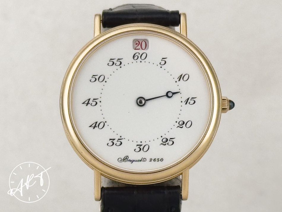 Une splendide Breguet 3420 à heures sautantes sur le site Artwatches.com Une splendide Breguet 3420 à heures sautantes sur le site Artwatches.com