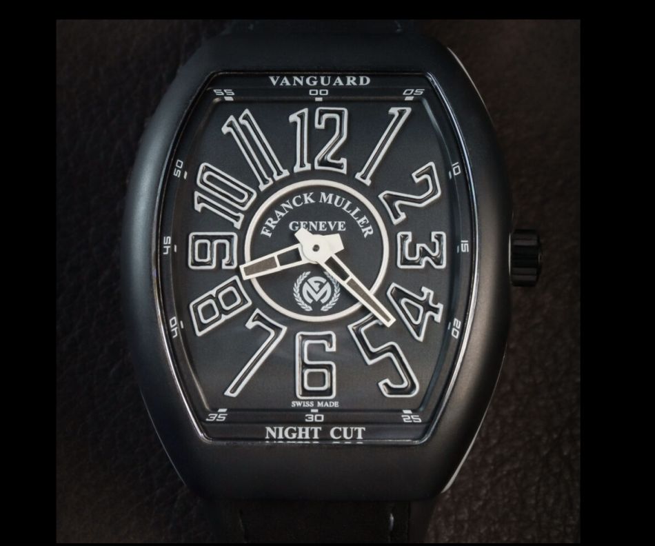 Franck Muller Vanguard Night Cut : belle de jour, éclatante la nuit Franck Muller Vanguard Night Cut : belle de jour, éclatante la nuit