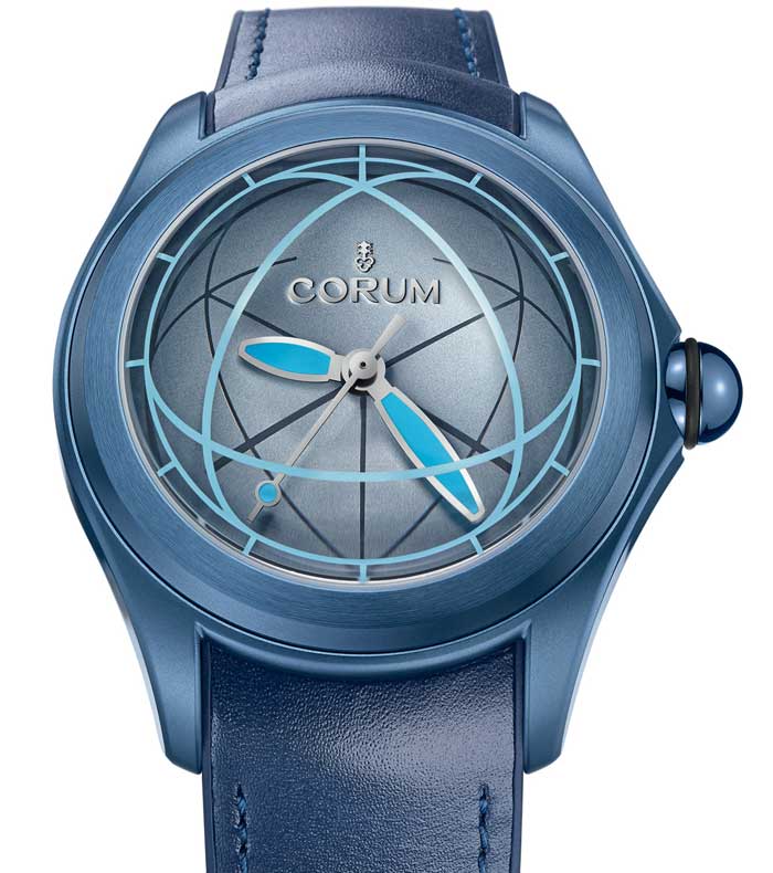 Corum Bubble Op Art : illusion d'optique hypnotique Corum Bubble Op Art : illusion d'optique hypnotique