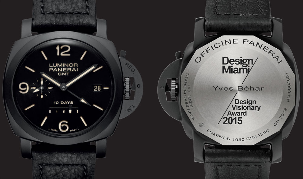 Panerai : le designer Yves Béhar, lauréat du Miami Design Visionary Award Panerai : le designer Yves Béhar, lauréat du Miami Design Visionary Award