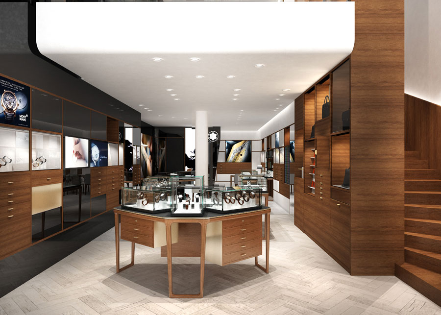 Montblanc : nouveau concept de boutique à Paris