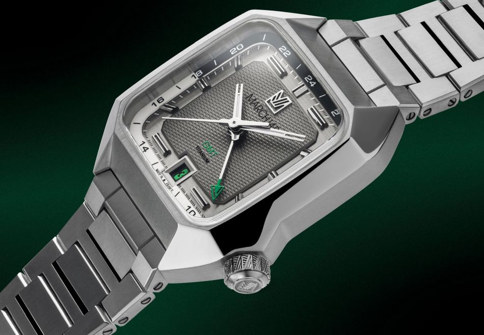 AM2 Slim GMT Titane : le Millésime Mars 2025 de March LAB AM2 Slim GMT Titane : le Millésime Mars 2025 de March LAB