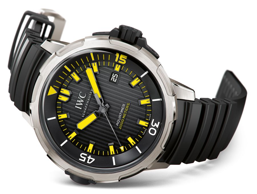 IWC Aquatimer Automatic 2000 : couleurs plongée ! IWC Aquatimer Automatic 2000 : couleurs plongée !