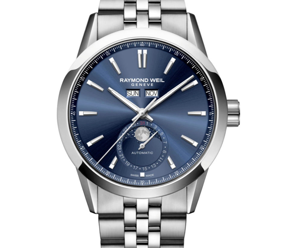 Raymond Weil : une nouvelle Freelancer avec calendrier complet des plus réussies
