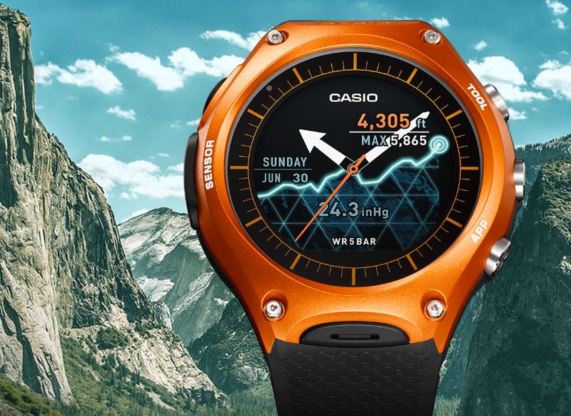 Casio lance une smartwatch Outdoor