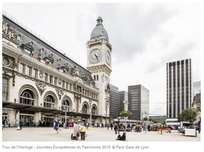 Paris Face Cachée 2016 : visite de la Tour de l'Horloger de la Gare de Lyon