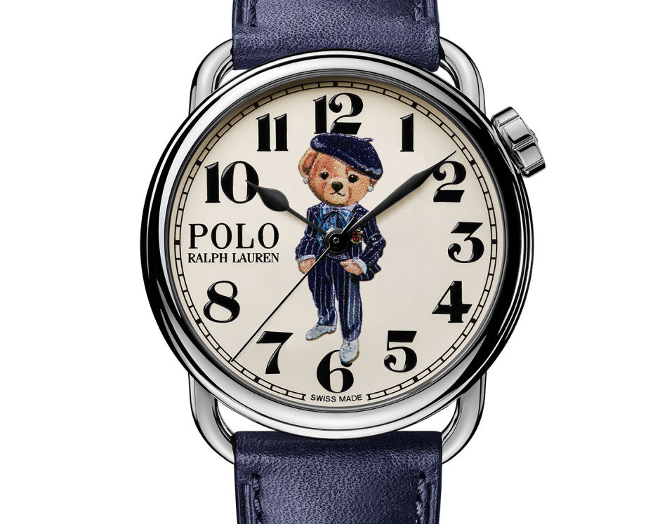 Ralph Lauren Polo Bear : une nouvelle version en 38 mm sur boitier acier