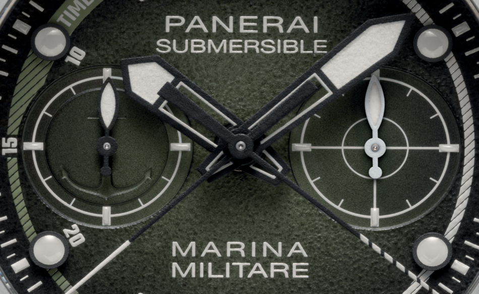 Panerai Submersible Chrono Marina Militare Experience : montre martiale