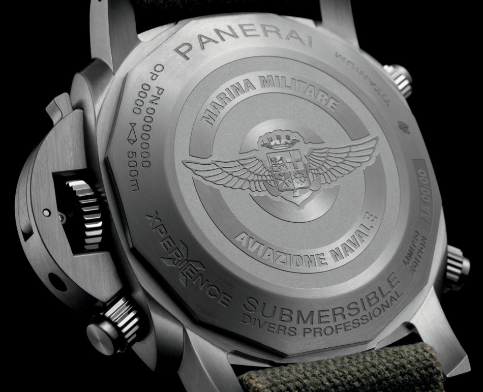 Panerai Submersible Chrono Marina Militare Experience : montre martiale