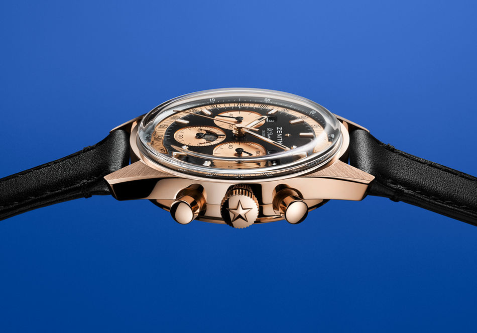 Zenith Chronomaster Triple Calendrier : en rose et noir