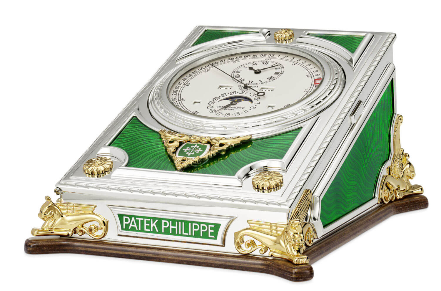 Patek Philippe : une pendulette de bureau dotée d'un tout nouveau calibre hautes performances