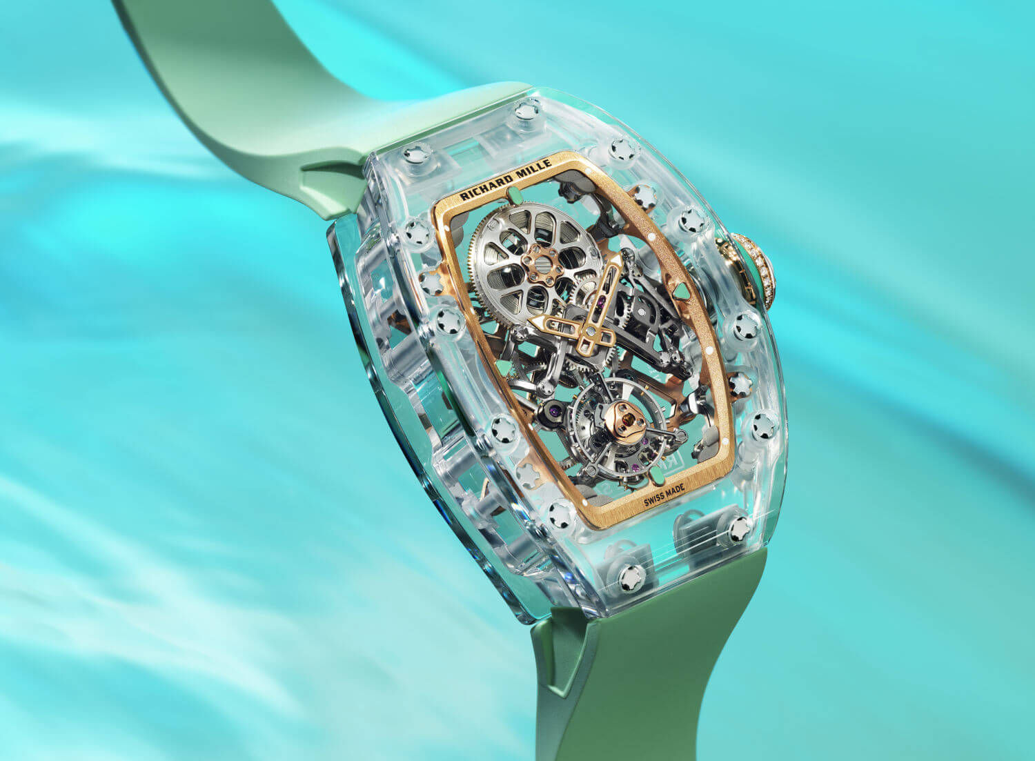 Richard Mille RM 75-01 Tourbillon Volant Saphir : transparence horlogère Richard Mille RM 75-01 Tourbillon Volant Saphir : transparence horlogère