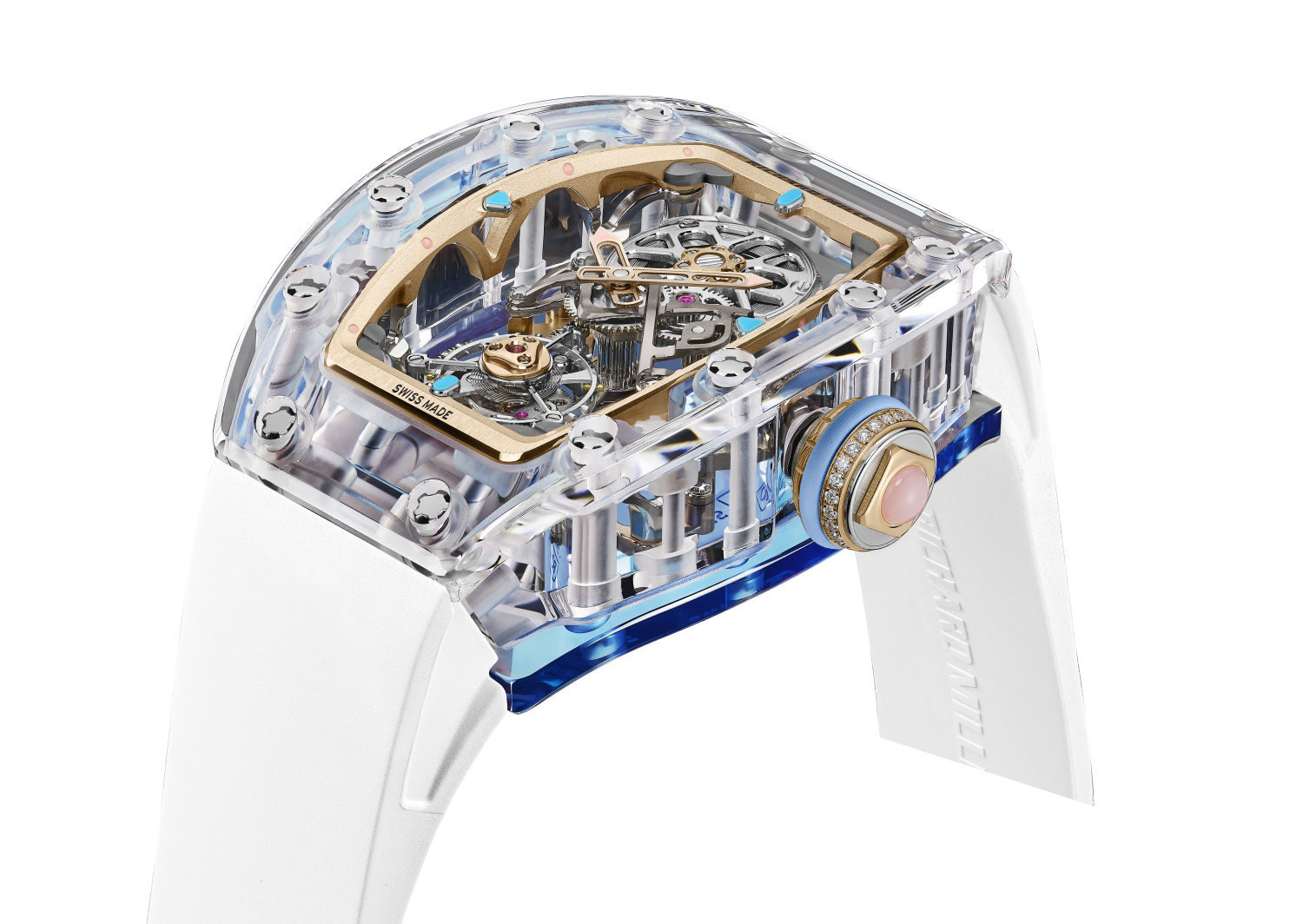 Richard Mille RM 75-01 Tourbillon Volant Saphir : transparence horlogère Richard Mille RM 75-01 Tourbillon Volant Saphir : transparence horlogère