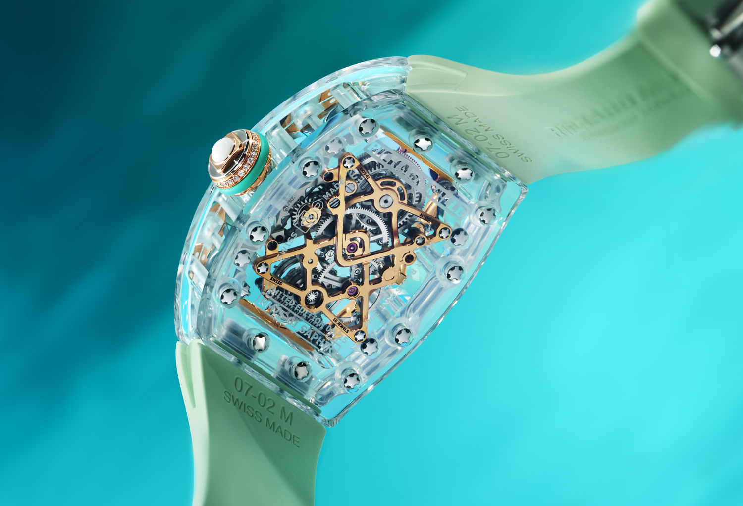 Richard Mille RM 75-01 Tourbillon Volant Saphir : transparence horlogère Richard Mille RM 75-01 Tourbillon Volant Saphir : transparence horlogère