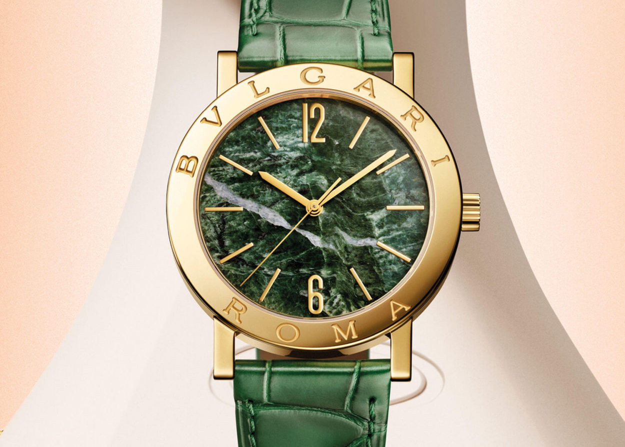 Bvlgari Bvlgari : d'or et de marbre pour cette belle quinquagénaire
