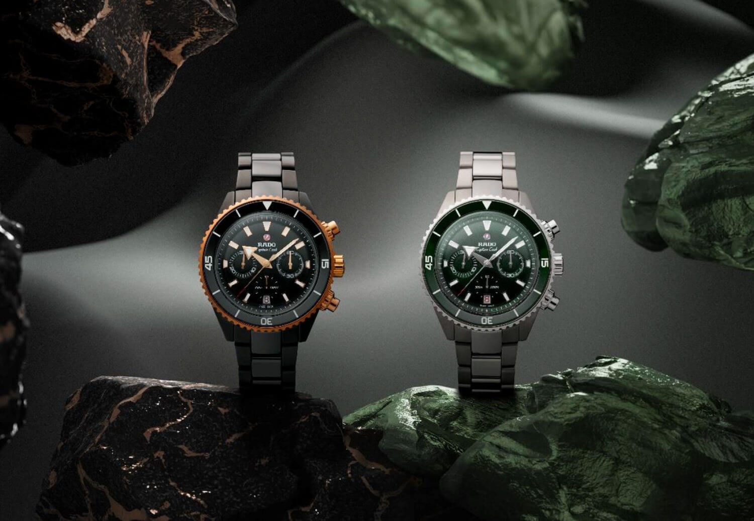 Rado Captain Cook : deux nouveaux chronos en céramique high-tech