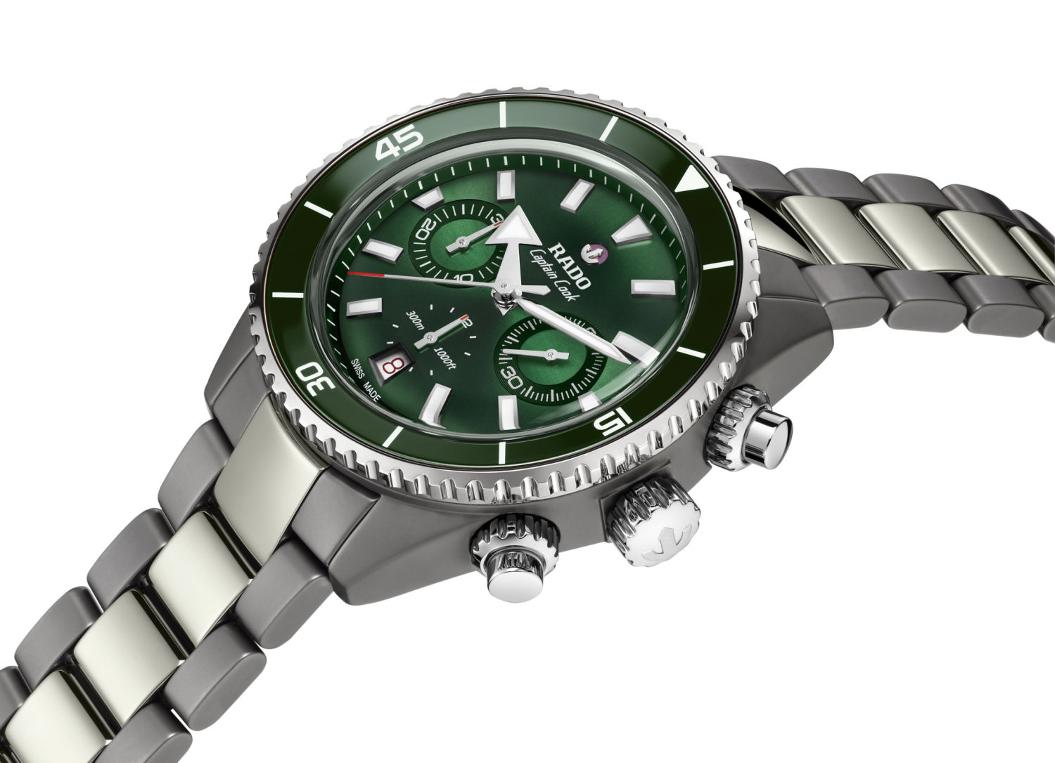 Rado Captain Cook : deux nouveaux chronos en céramique high-tech