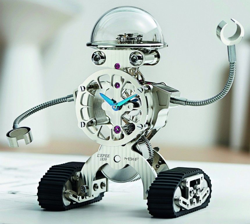 Sherman : le petit robot de MB&F x L'Epée