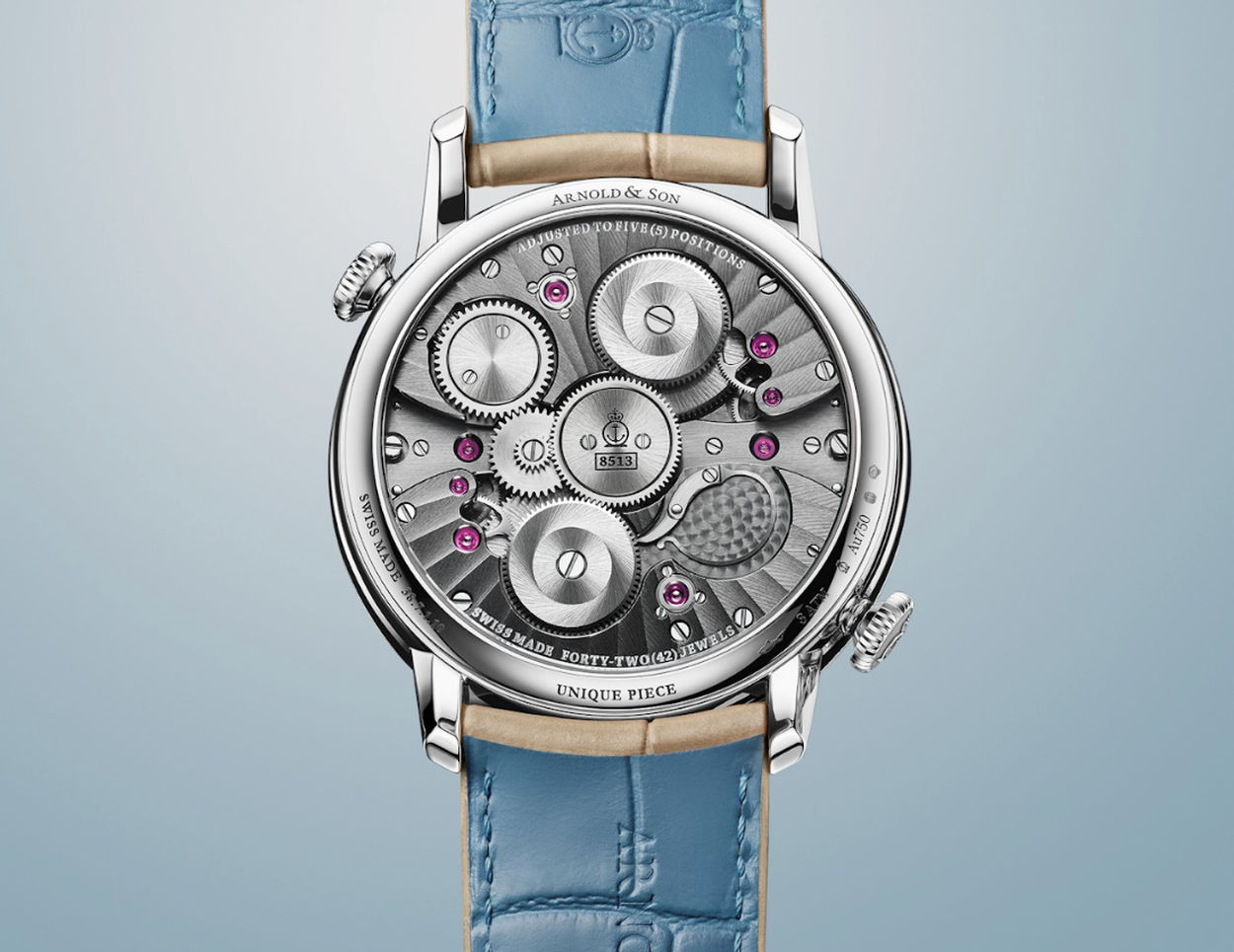 Arnold & Son Double Tourbillon "Landscape" : quand le jaspe paysage ouvre de nouveaux horizons