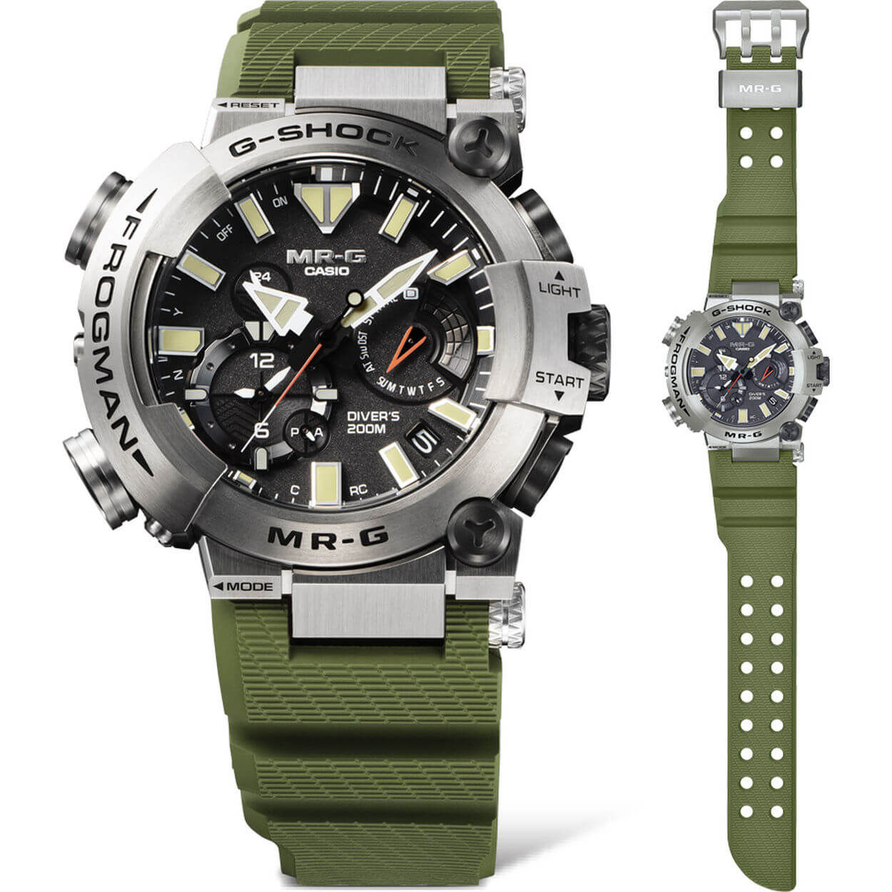 G-Shock MR-G BF1000RG : montre amphibie aux origines batraciennes