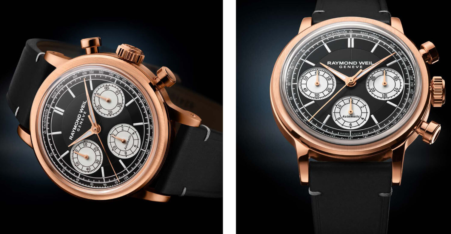 Raymond Weil : trois nouveaux chronos Millésime en collection