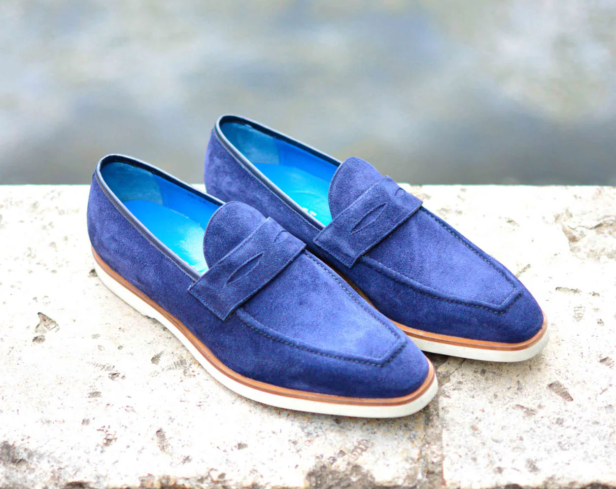 Beauvallon : le mocassin "white sole" selon Aubercy