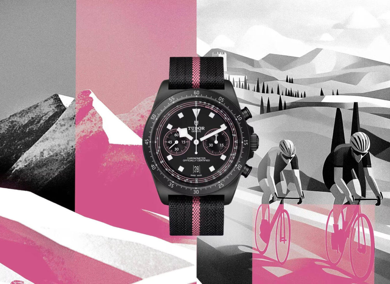 Tudor Pelagos FXD Chrono "Pink" : hommage au Giro
