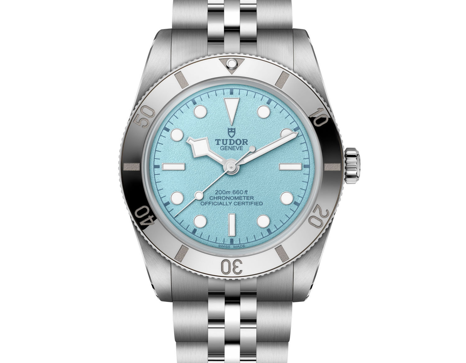 Tudor Black Bay 54 "Lagoon Blue" : montre de plongée mixte