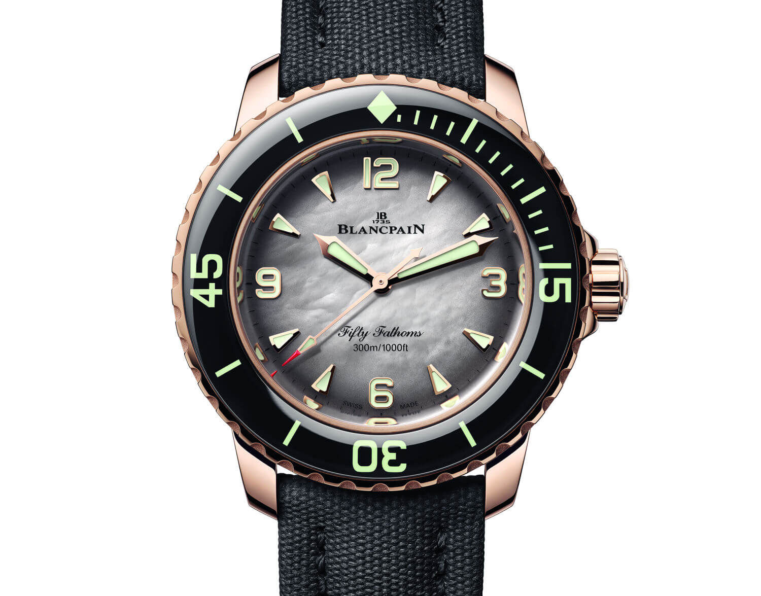 Blancpain Fifty Fathoms Automatique 38 mm pour femmes : un petit air de...