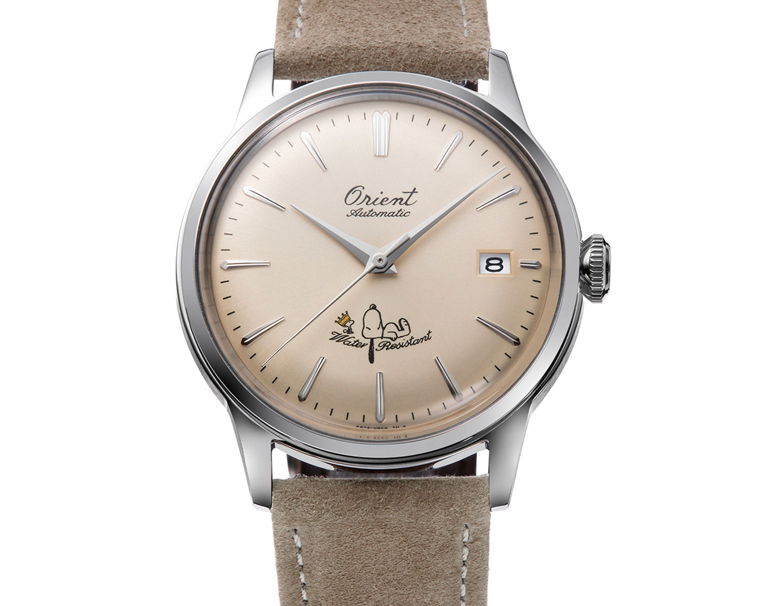 Orient Bambino 38 : une première collab' avec Snoopy