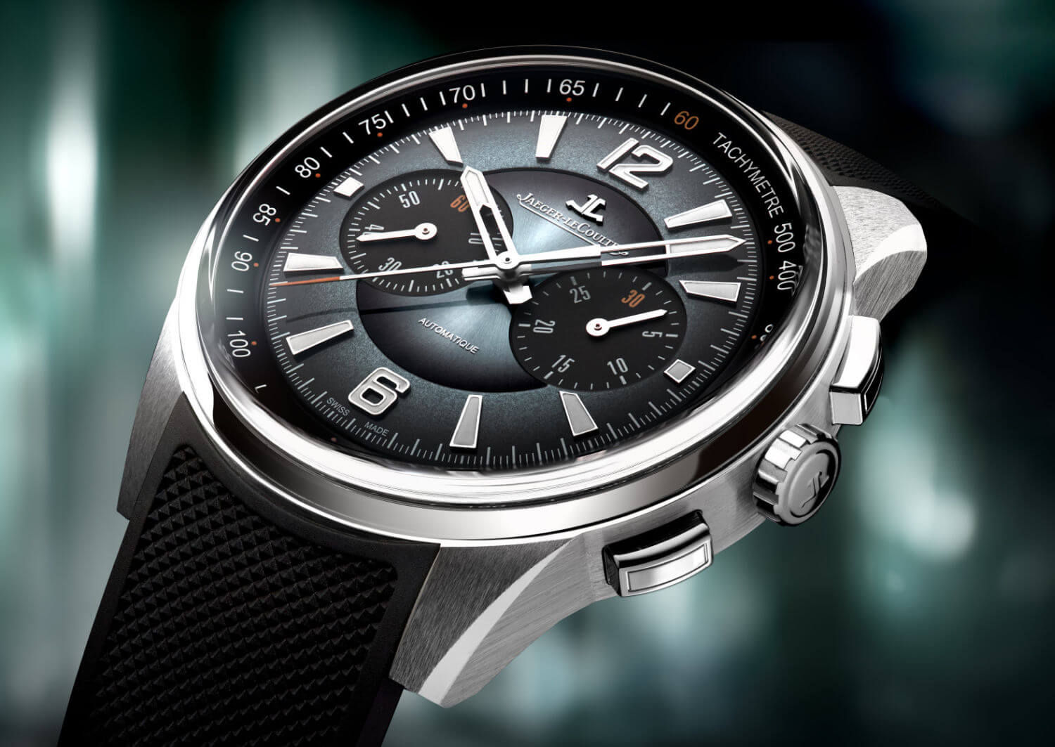 Jaeger-LeCoultre Polaris Chronographe : un nouveau cadran laqué gris océan en collection