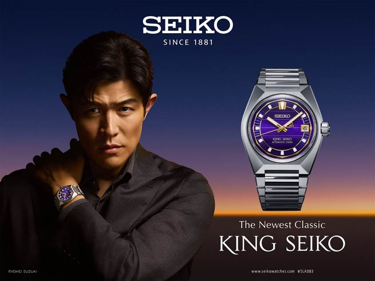 L'acteur japonais Ryohei Suzuki devient ambassadeur de King Seiko