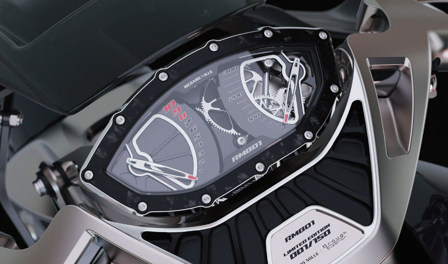RMB01 : la moto selon Richard Mille
