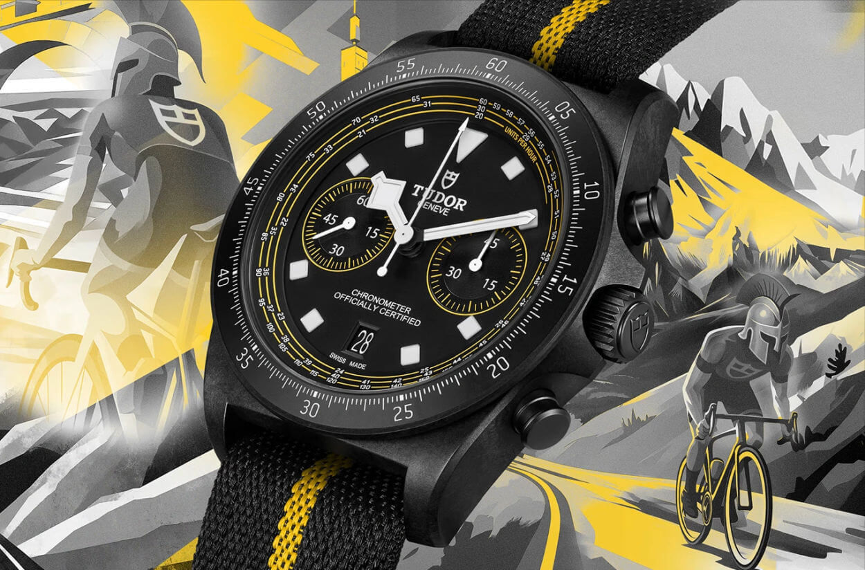 Chronographe Tudor Pelagos FXD : le même en jaune