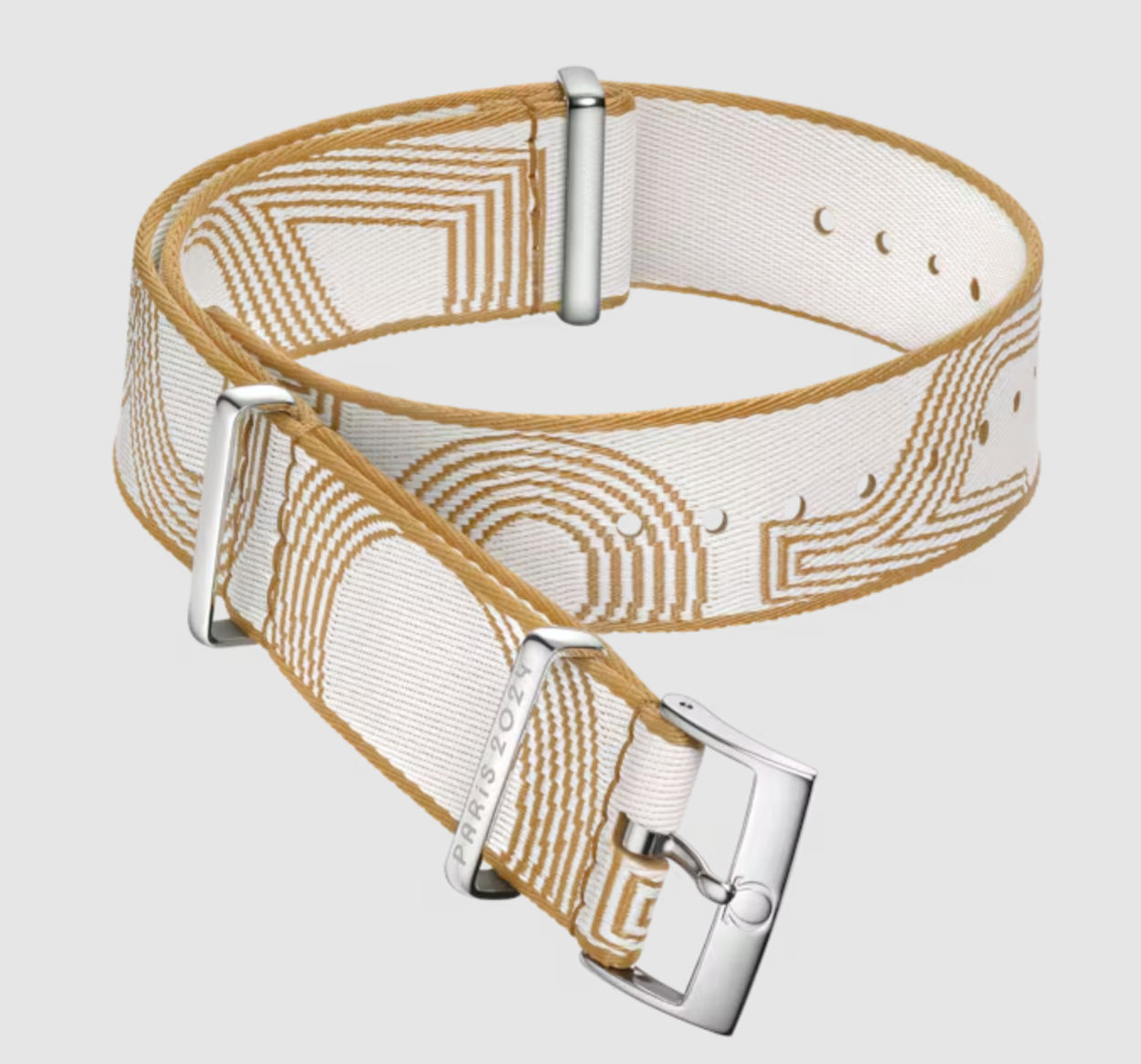 Les bracelets Nato d'Omega pour les JO de Paris restent en vente sur le site Internet de la marque