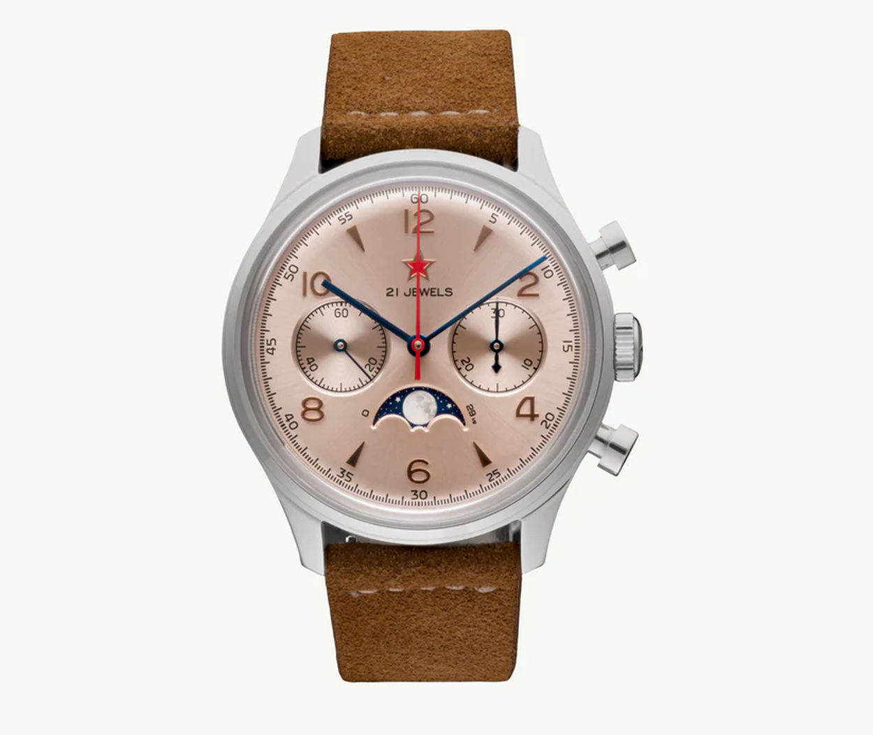 Seagull 1963 : un chronographe phase de Lune en édition limitée et très accessible