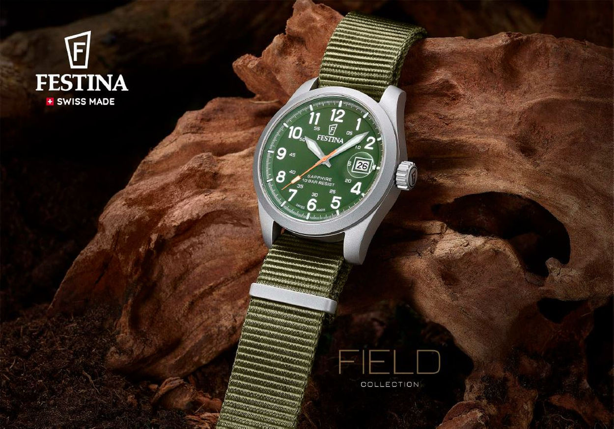 Festina Field : design militaire pour montre utilitaire
