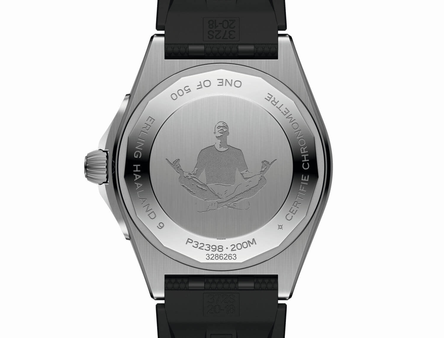 Chronomat Erling Haaland : pour la première fois des cadrans en météorite chez Breitling