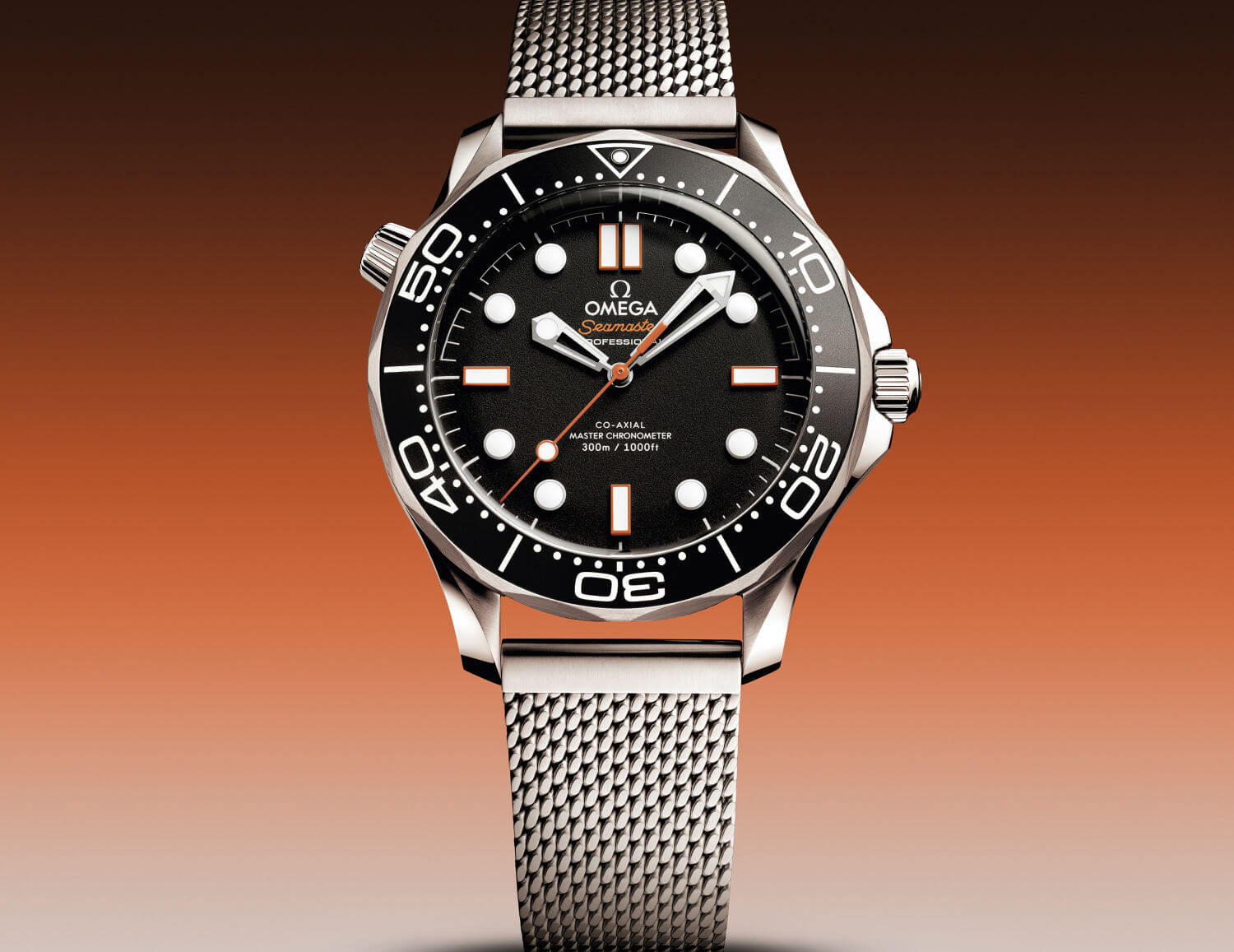 Omega Seamaster : une Diver 300M aux accents orange très "plongée"