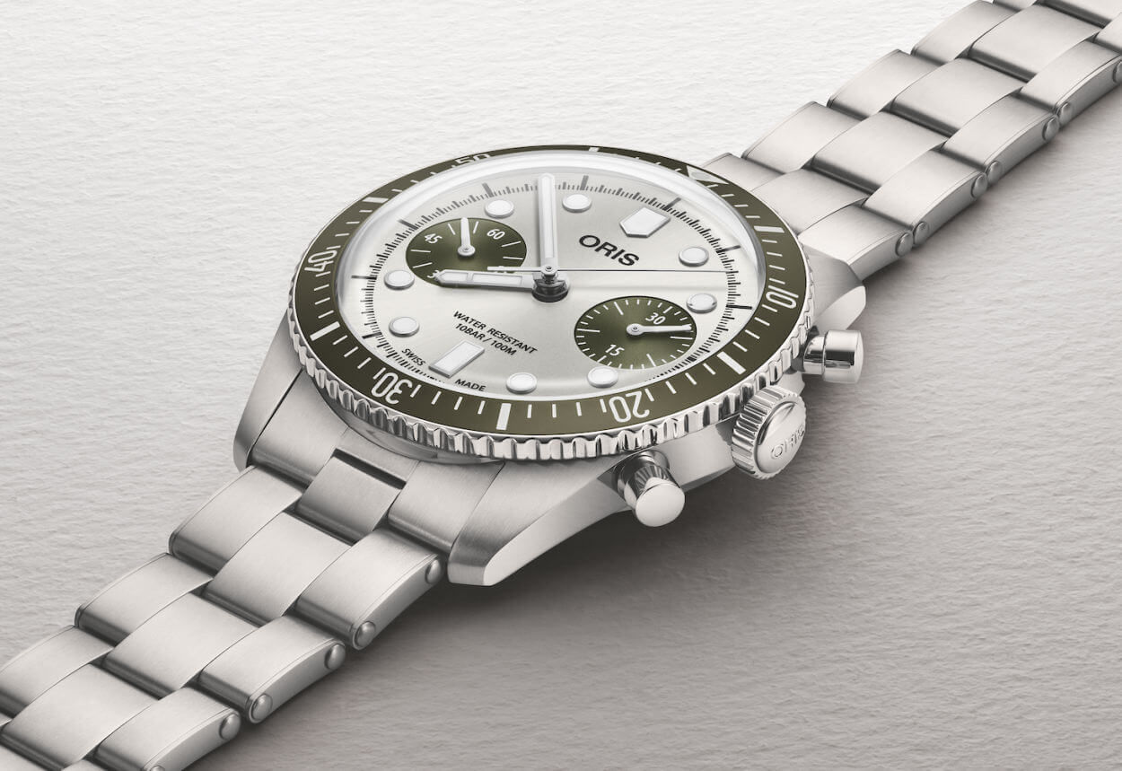 Oris Divers Sixty-Five vert océan : un chrono néo-vintage