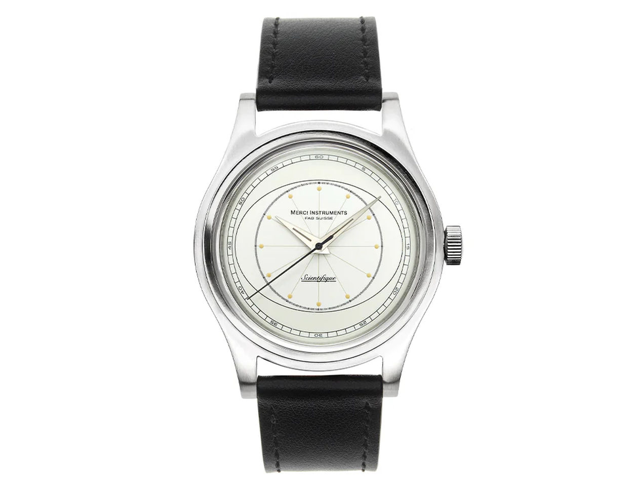 Montre Merci Scientifique : vintage style efficace
