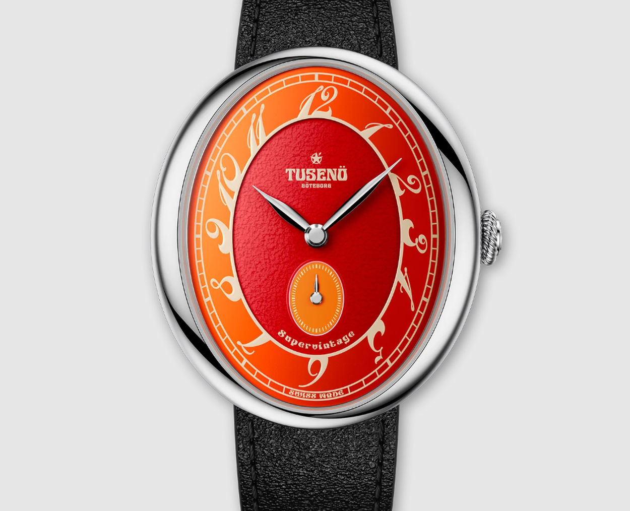 Tusenö Supervintage : mécanique, de forme et de très beaux cadrans à moins de 1000 euros